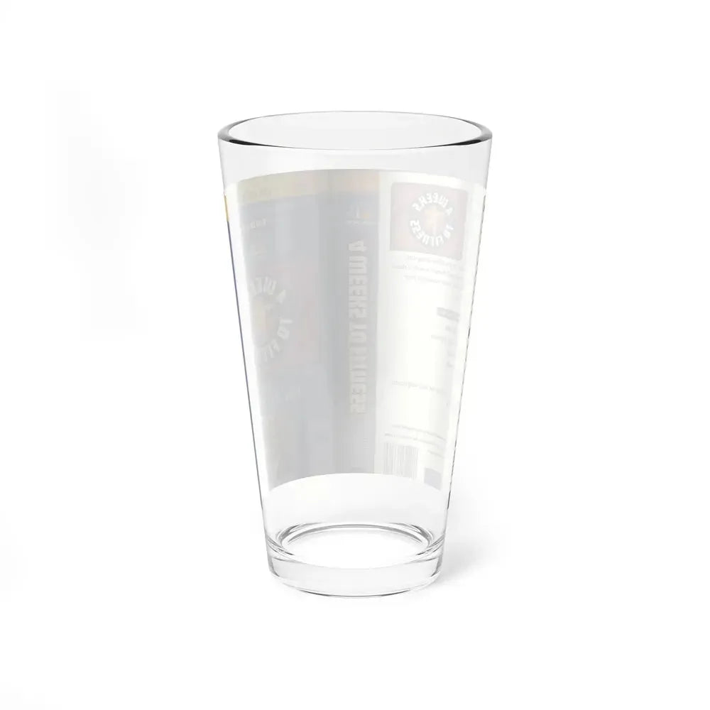 4 WEEKS TO FITNESS (VHS COVER) Pint Glass 16oz - Go Mug Yourself