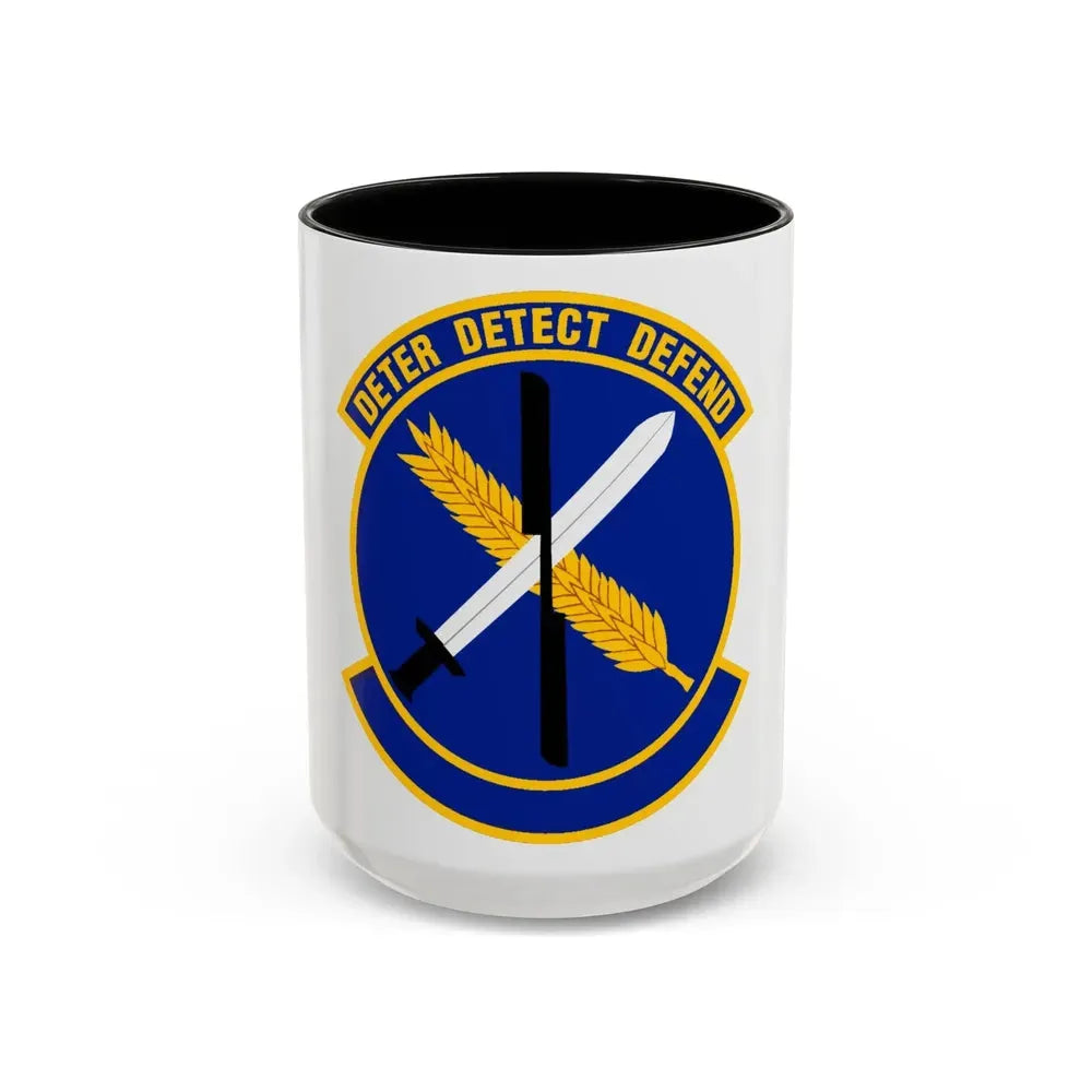 40 Helicopter Squadron AFGSC (U.S. Air Force) Accent Coffee Mug 15oz Black - Go Mug Yourself