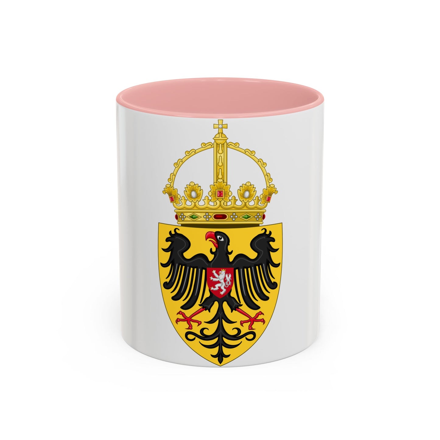 Coat of arms of Charles IV, Holy Roman Emperor - Accent Coffee Mug