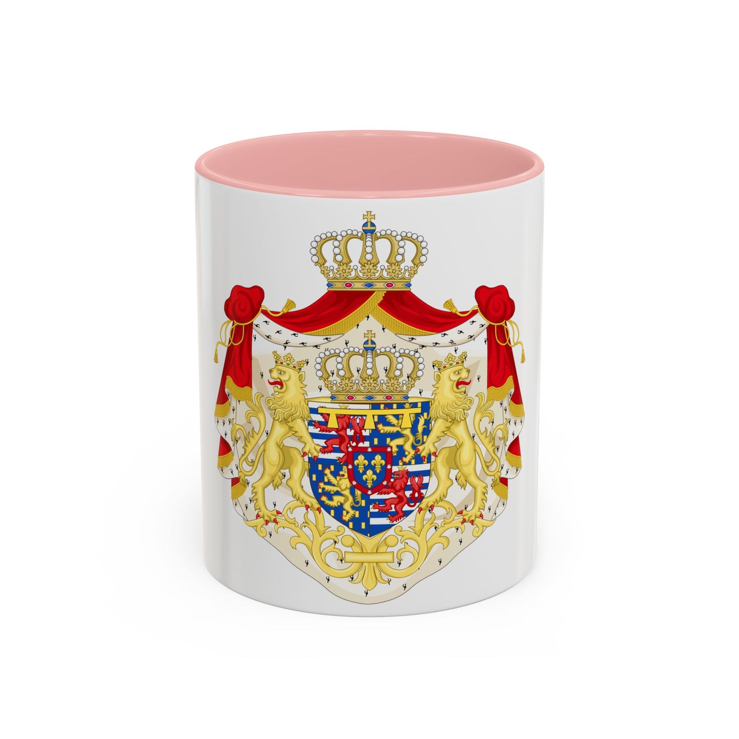 Greater coat of arms of the Hereditary Grand Duke of Luxembourg (2000) - Accent Coffee Mug