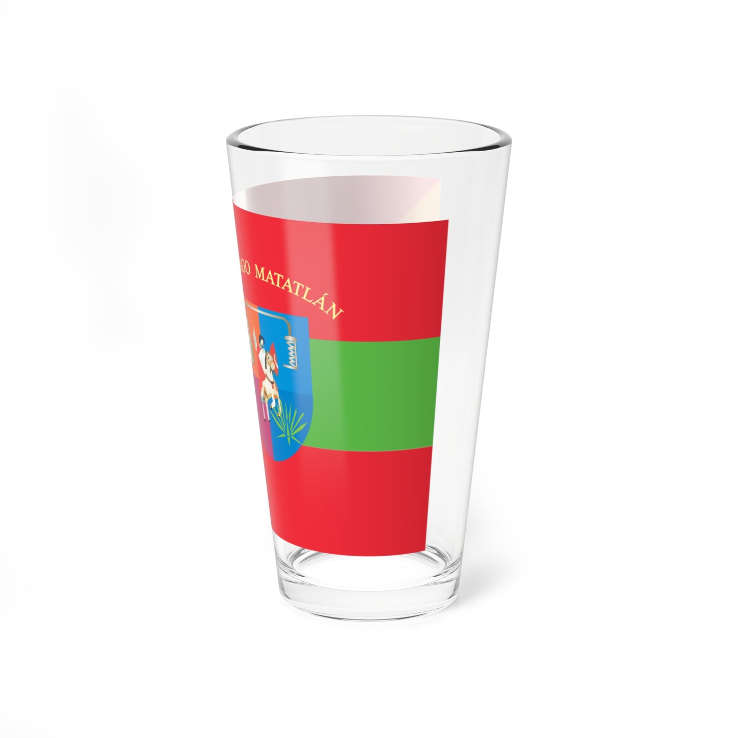 Flag of Santiago Matatlán Oaxaca (Mexico) Pint Glass 16oz