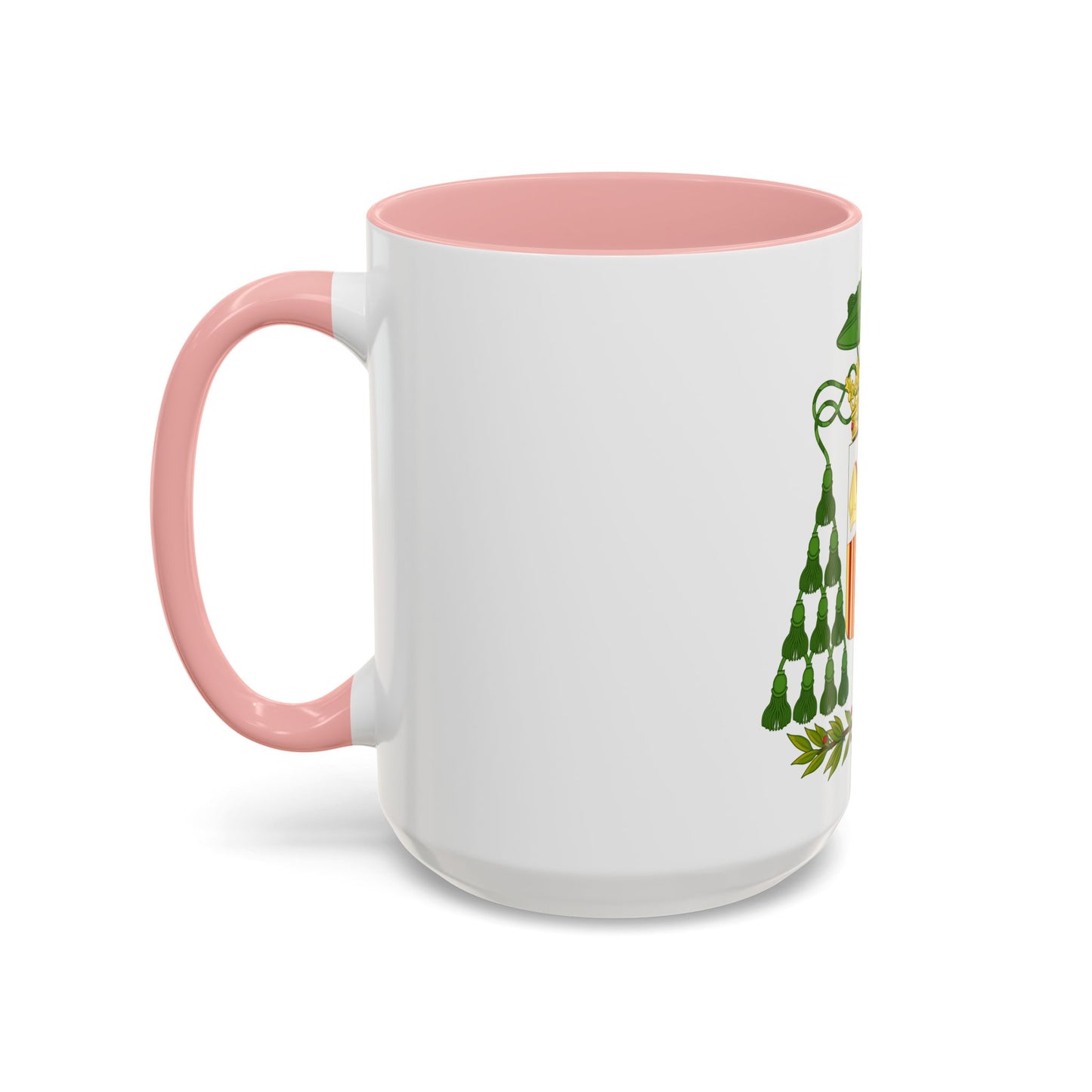 Historical Coat of Arms of Ecclesiastic Co-Prince of Andorra - Accent Coffee Mug