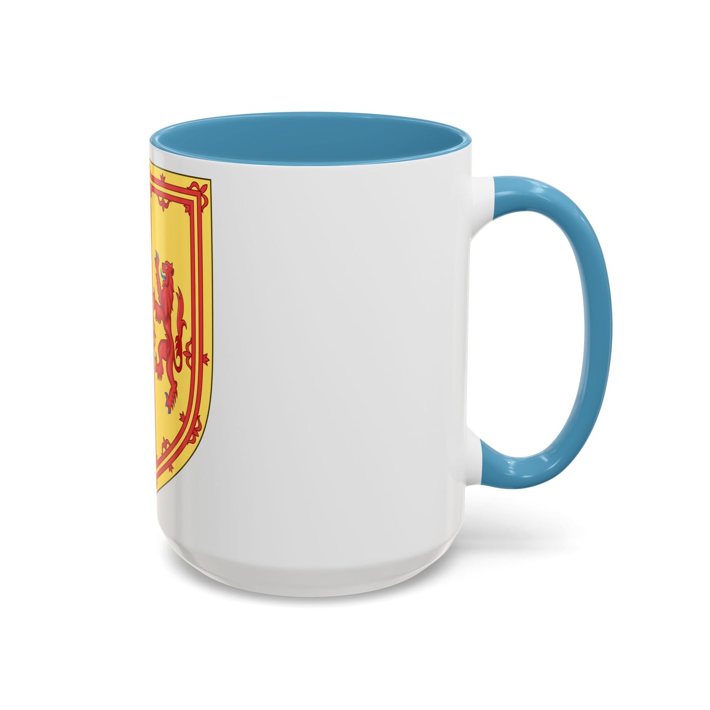 Royal Arms of the Kingdom of Scotland (1560-1565) - Accent Coffee Mug