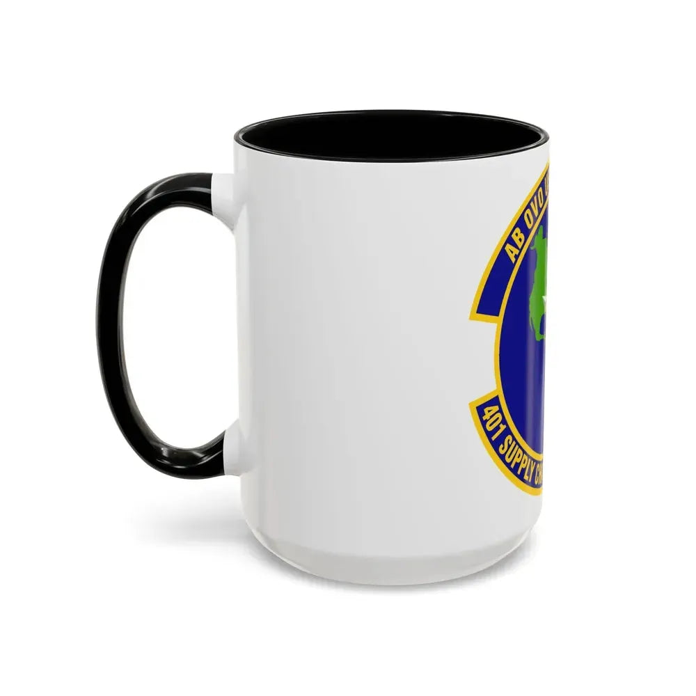 401st Supply Chain Management Squadron (U.S. Air Force) Accent Coffee Mug - Go Mug Yourself