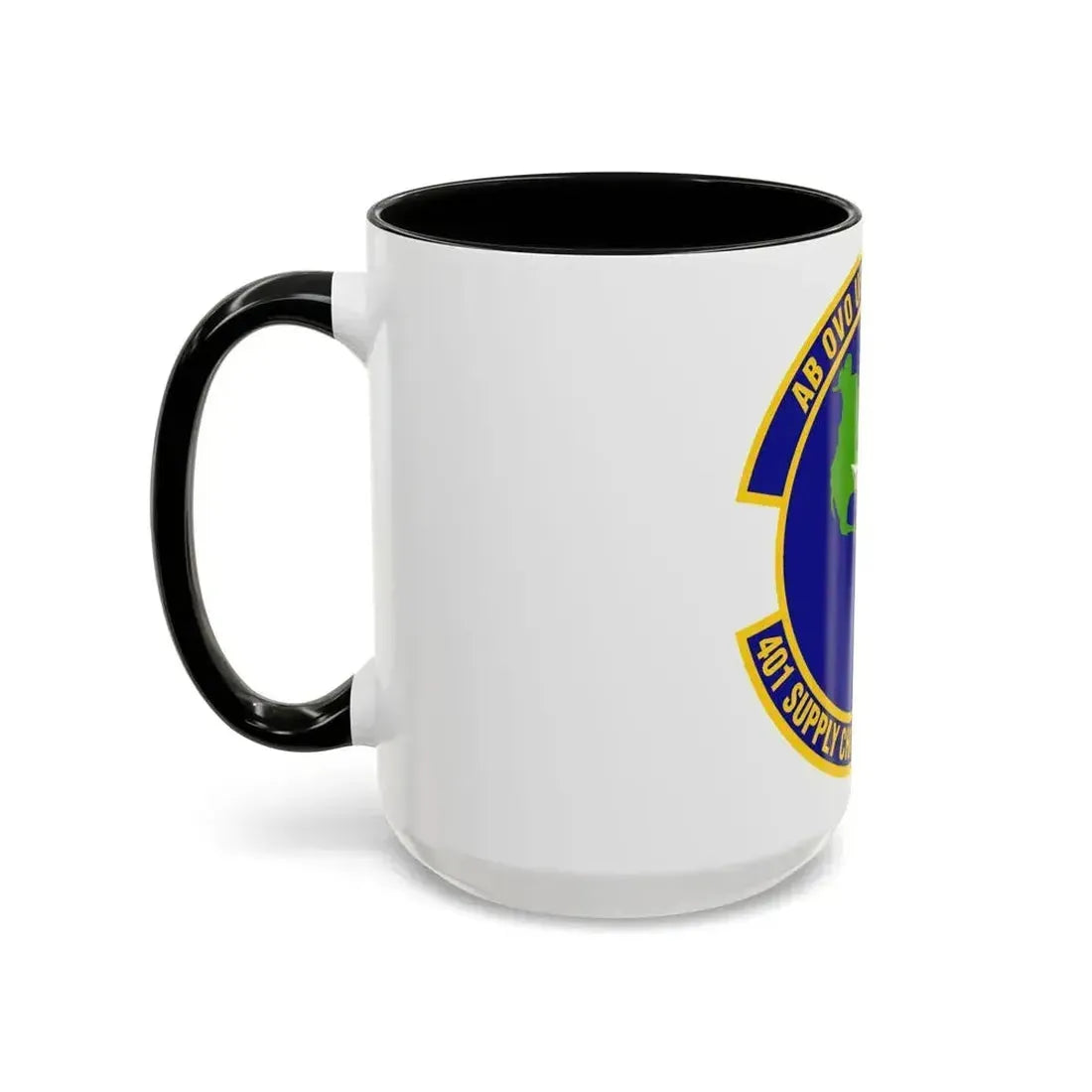 401st Supply Chain Management Squadron (U.S. Air Force) Accent Coffee Mug - Go Mug Yourself