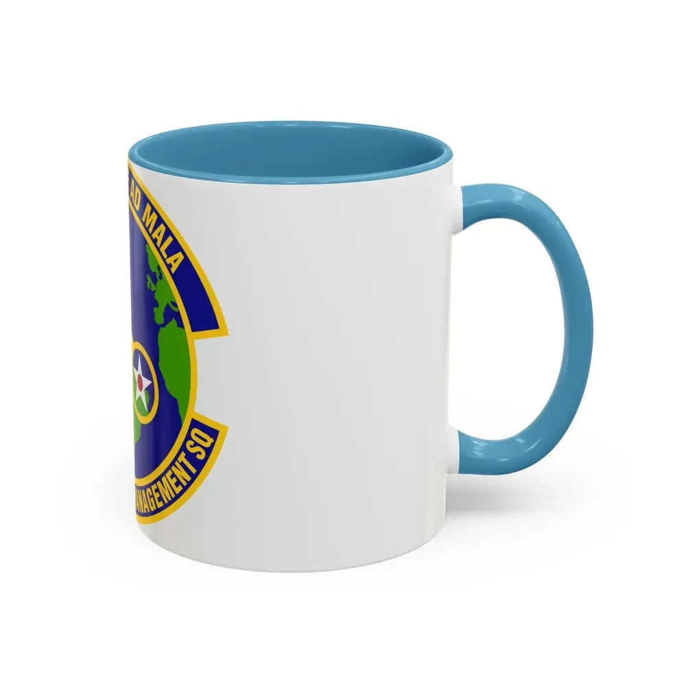 401st Supply Chain Management Squadron (U.S. Air Force) Accent Coffee Mug - Go Mug Yourself