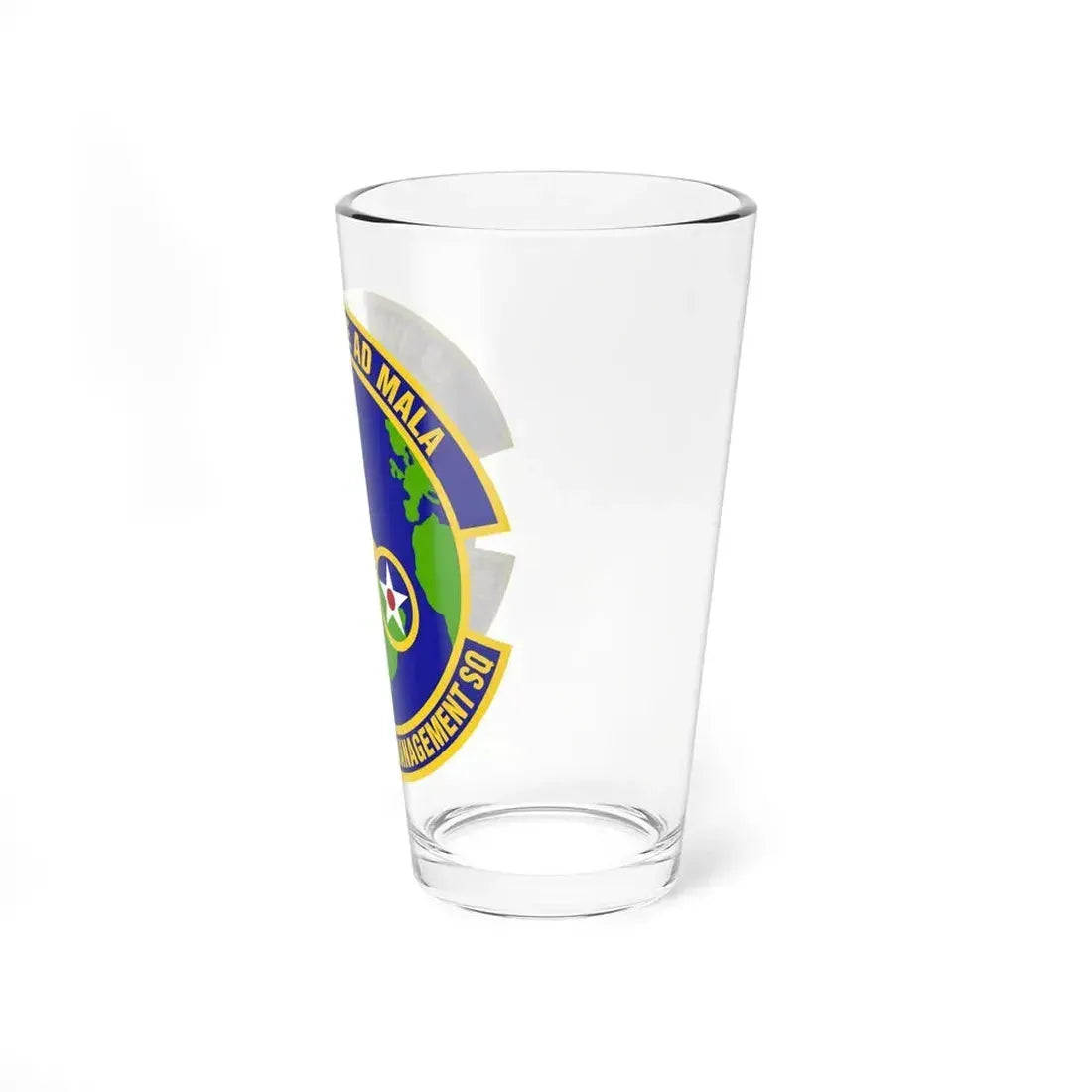 401st Supply Chain Management Squadron (U.S. Air Force) Pint Glass 16oz - Go Mug Yourself