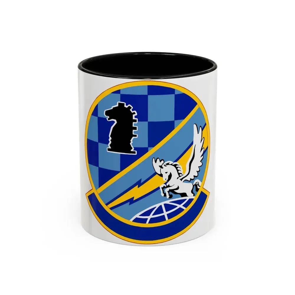 402 Intelligence Squadron AFISRA (U.S. Air Force) Accent Coffee Mug 11oz Black - Go Mug Yourself