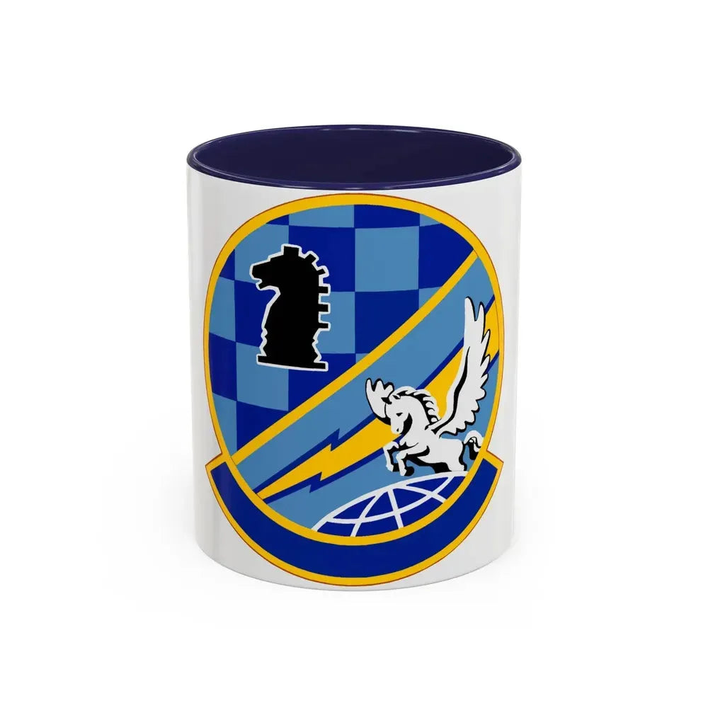 402 Intelligence Squadron AFISRA (U.S. Air Force) Accent Coffee Mug 11oz Navy - Go Mug Yourself