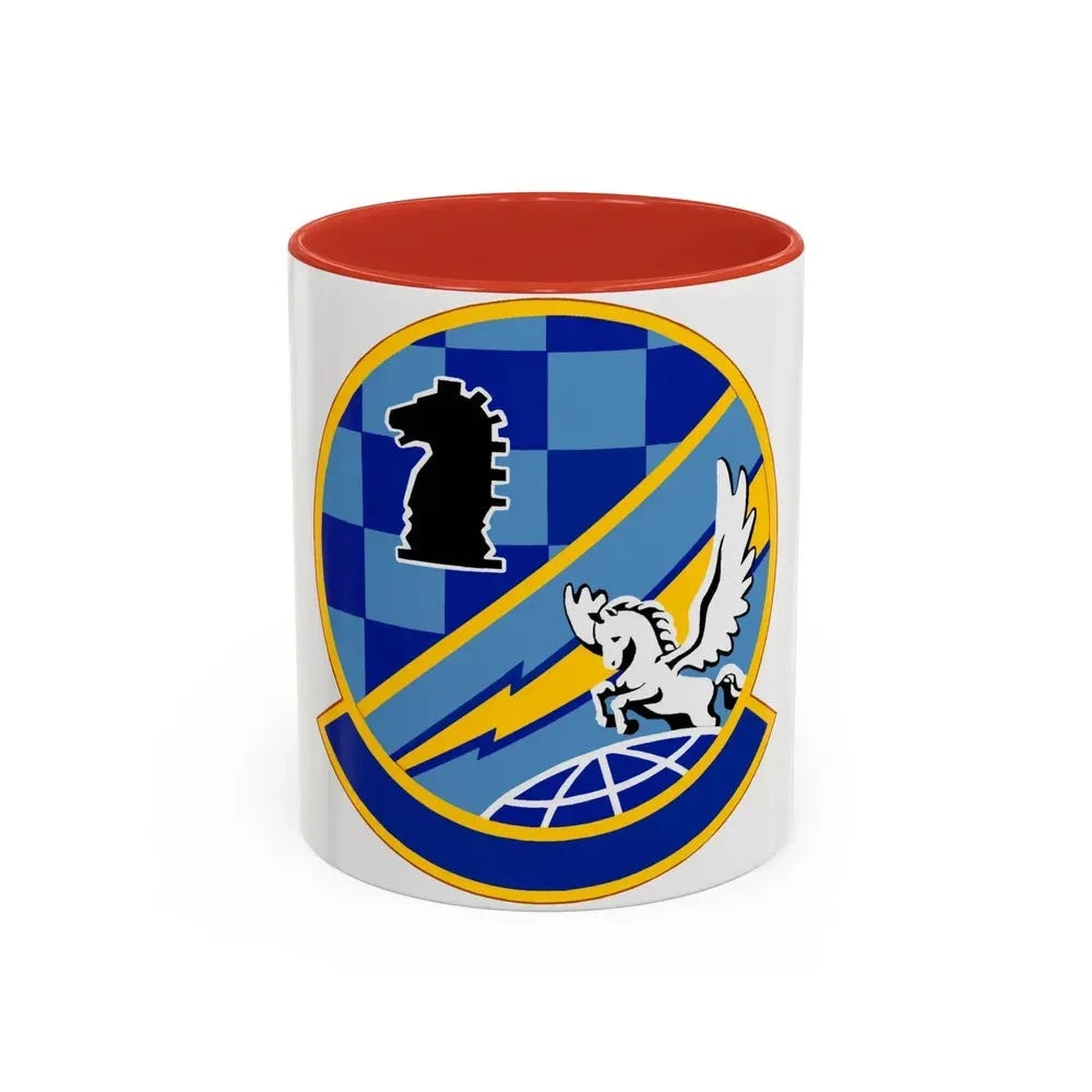 402 Intelligence Squadron AFISRA (U.S. Air Force) Accent Coffee Mug 11oz Red - Go Mug Yourself