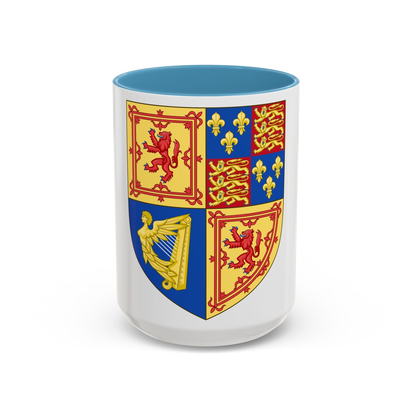 Royal Arms of the Kingdom of Scotland (1603-1707) - Accent Coffee Mug