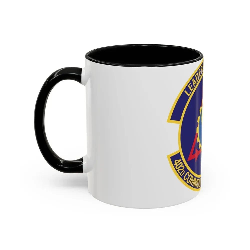402d Commodities Maintenance Support Squadron (U.S. Air Force) Accent Coffee Mug - Go Mug Yourself