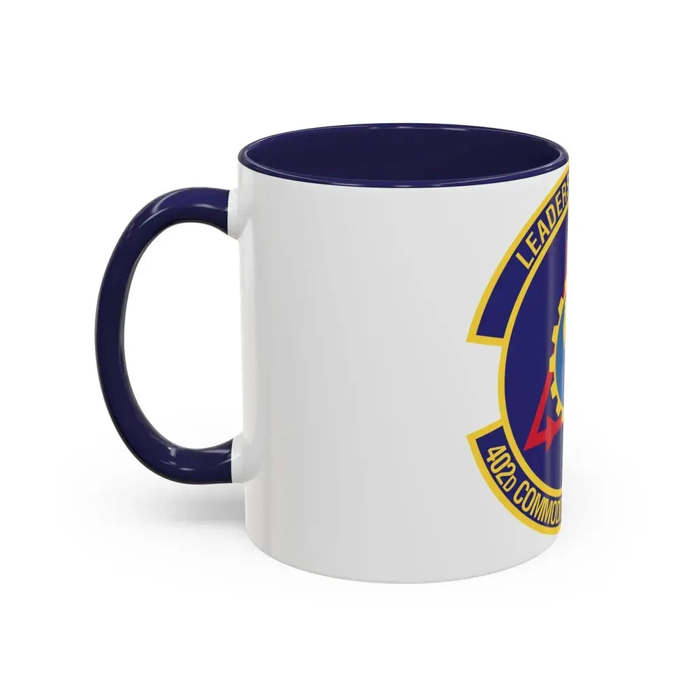 402d Commodities Maintenance Support Squadron (U.S. Air Force) Accent Coffee Mug - Go Mug Yourself