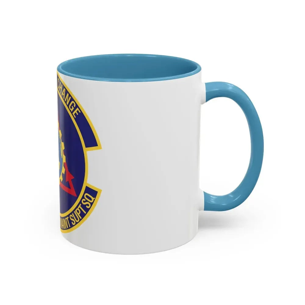 402d Commodities Maintenance Support Squadron (U.S. Air Force) Accent Coffee Mug - Go Mug Yourself