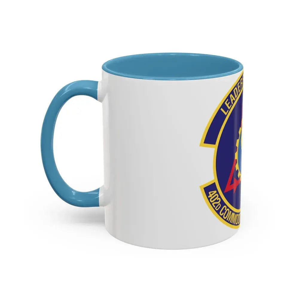 402d Commodities Maintenance Support Squadron (U.S. Air Force) Accent Coffee Mug - Go Mug Yourself