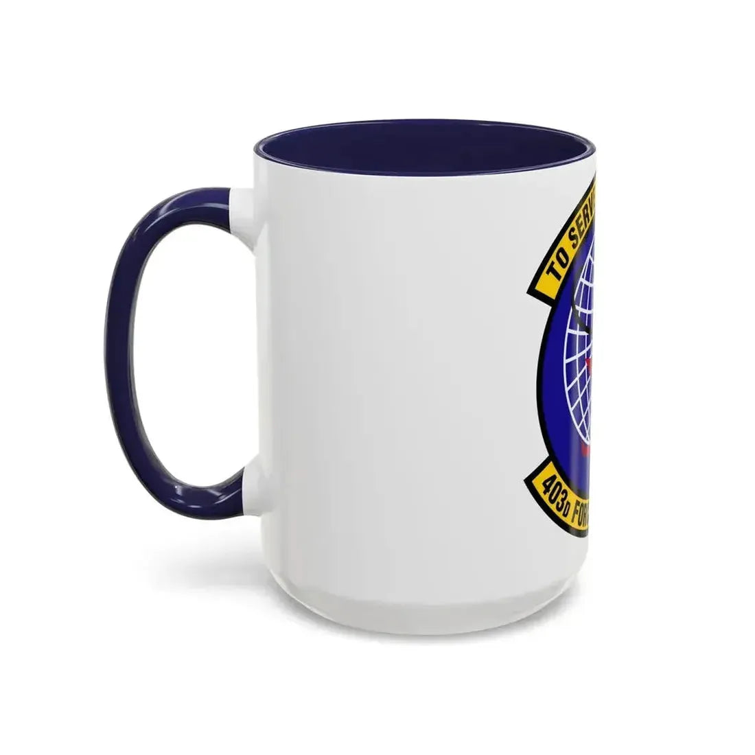 403 Force Support Squadron AFRC (U.S. Air Force) Accent Coffee Mug - Go Mug Yourself
