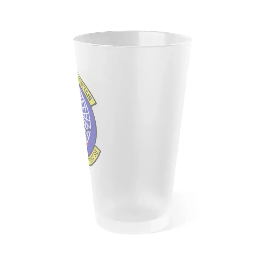 403 Force Support Squadron AFRC (U.S. Air Force) Frosted Pint Glass 16oz - Go Mug Yourself