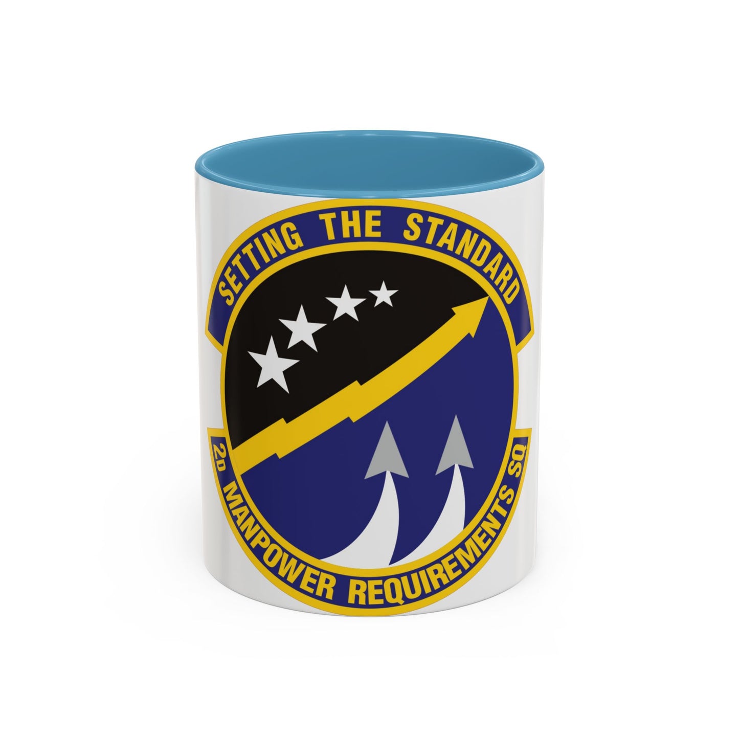 2d Manpower Requirements Squadron (U.S. Air Force) Accent Coffee Mug