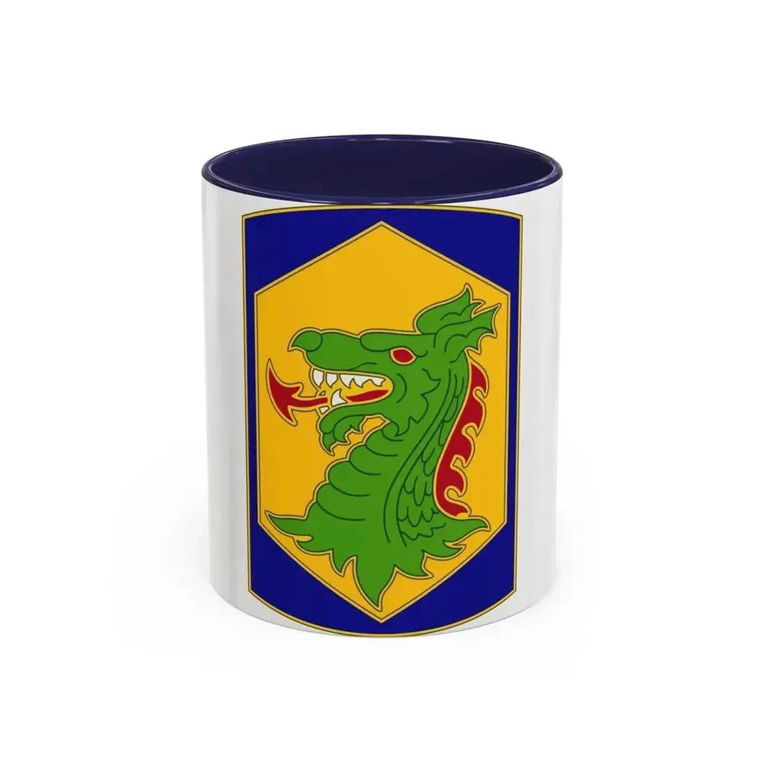 404 Maneuver Enhancement Brigade 2 (U.S. Army) Accent Coffee Mug 11oz Navy - Go Mug Yourself