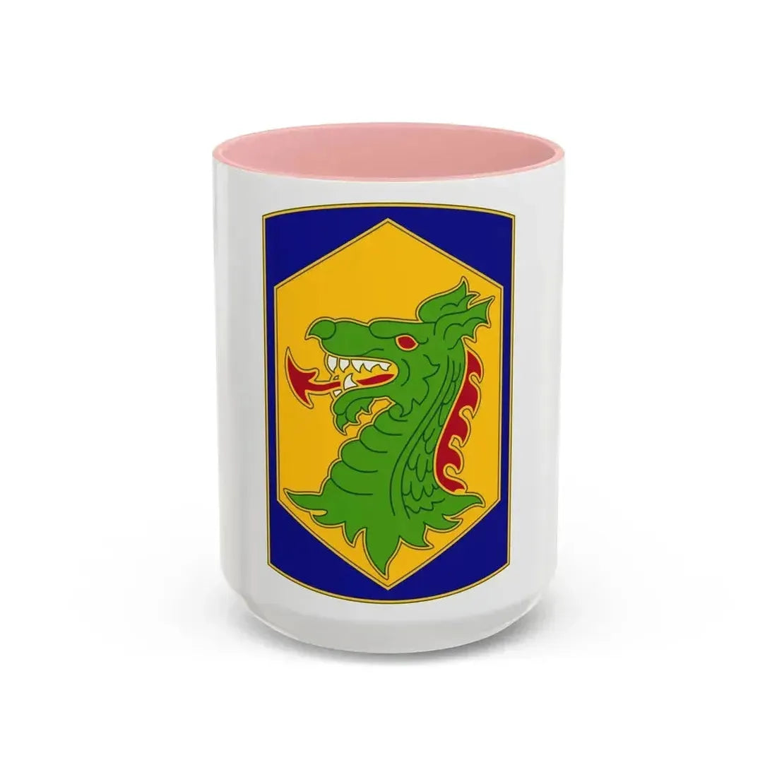 404 Maneuver Enhancement Brigade 2 (U.S. Army) Accent Coffee Mug 15oz Pink - Go Mug Yourself