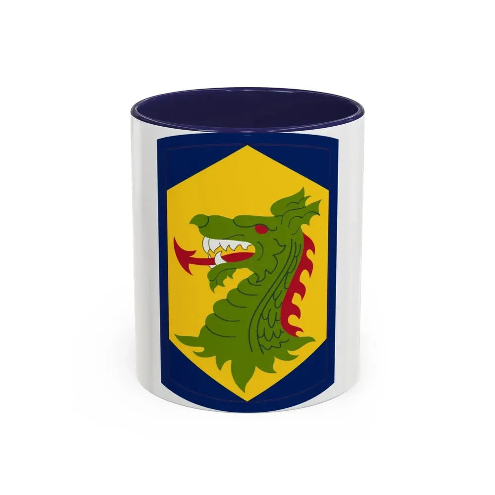 404 Maneuver Enhancement Brigade (U.S. Army) Accent Coffee Mug 11oz Navy - Go Mug Yourself