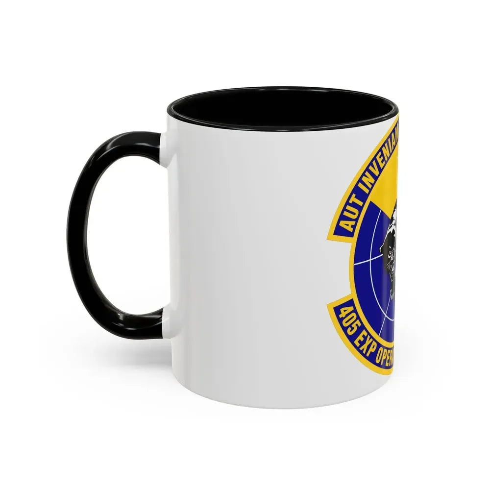 405th Expeditionary Operations Support Squadron (U.S. Air Force) Accent Coffee Mug - Go Mug Yourself