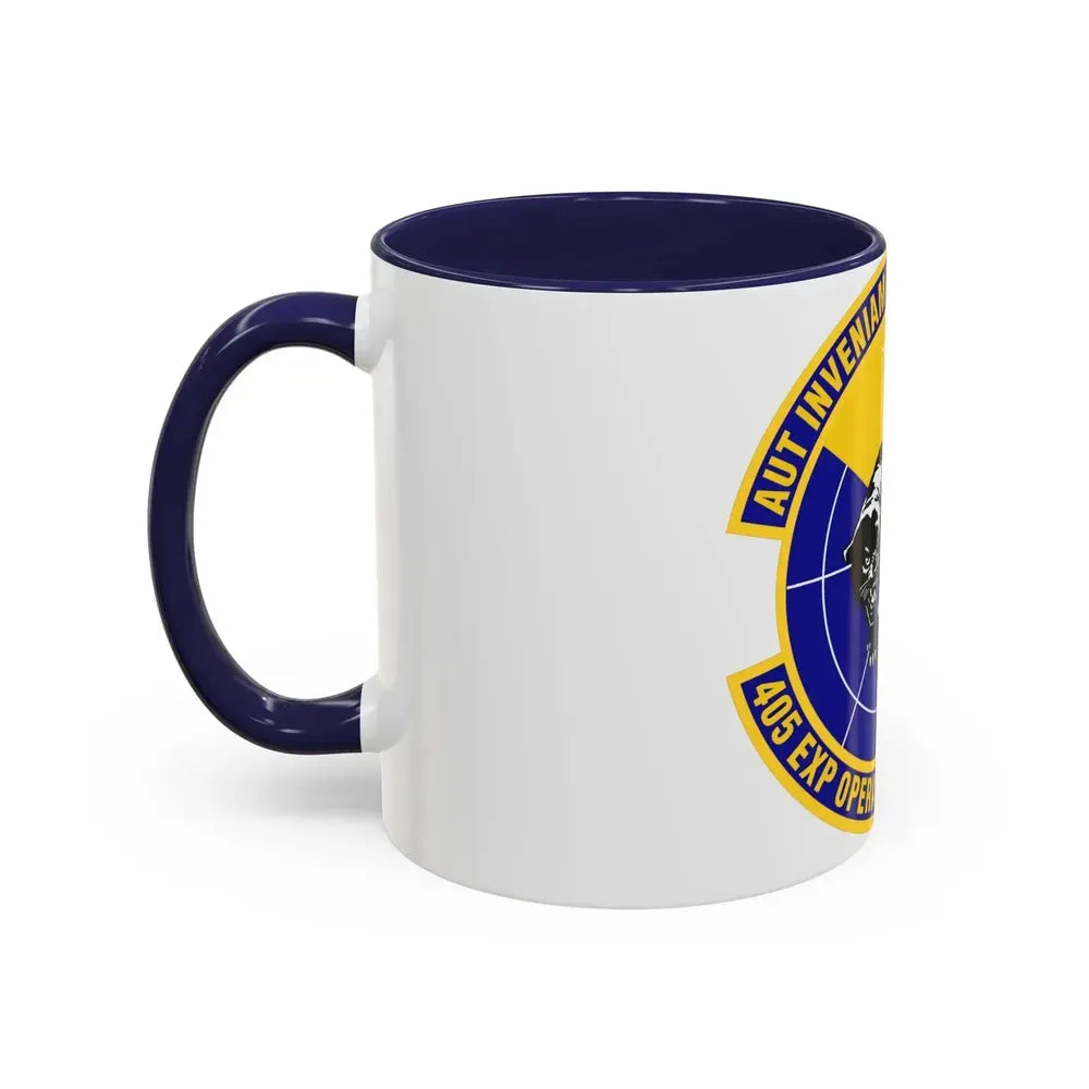 405th Expeditionary Operations Support Squadron (U.S. Air Force) Accent Coffee Mug - Go Mug Yourself