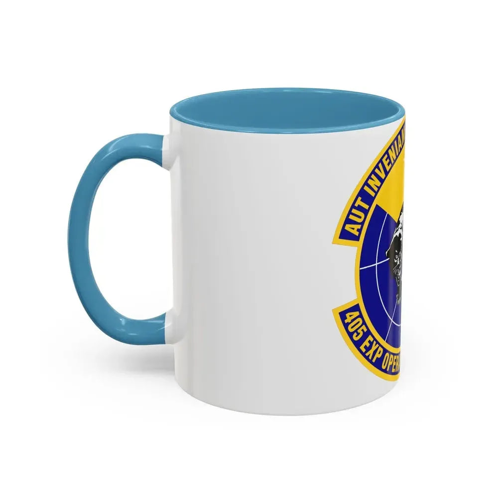 405th Expeditionary Operations Support Squadron (U.S. Air Force) Accent Coffee Mug - Go Mug Yourself