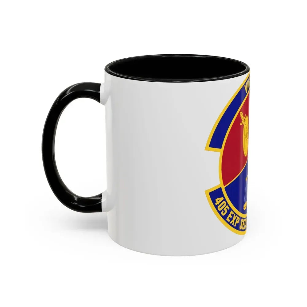 405th Expeditionary Security Forces Squadron (U.S. Air Force) Accent Coffee Mug - Go Mug Yourself