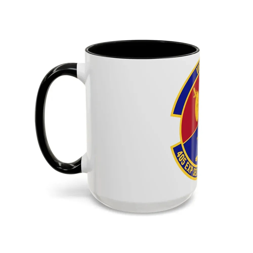 405th Expeditionary Security Forces Squadron (U.S. Air Force) Accent Coffee Mug - Go Mug Yourself