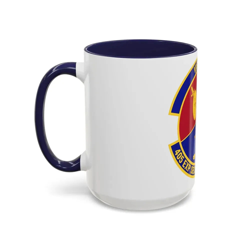 405th Expeditionary Security Forces Squadron (U.S. Air Force) Accent Coffee Mug - Go Mug Yourself