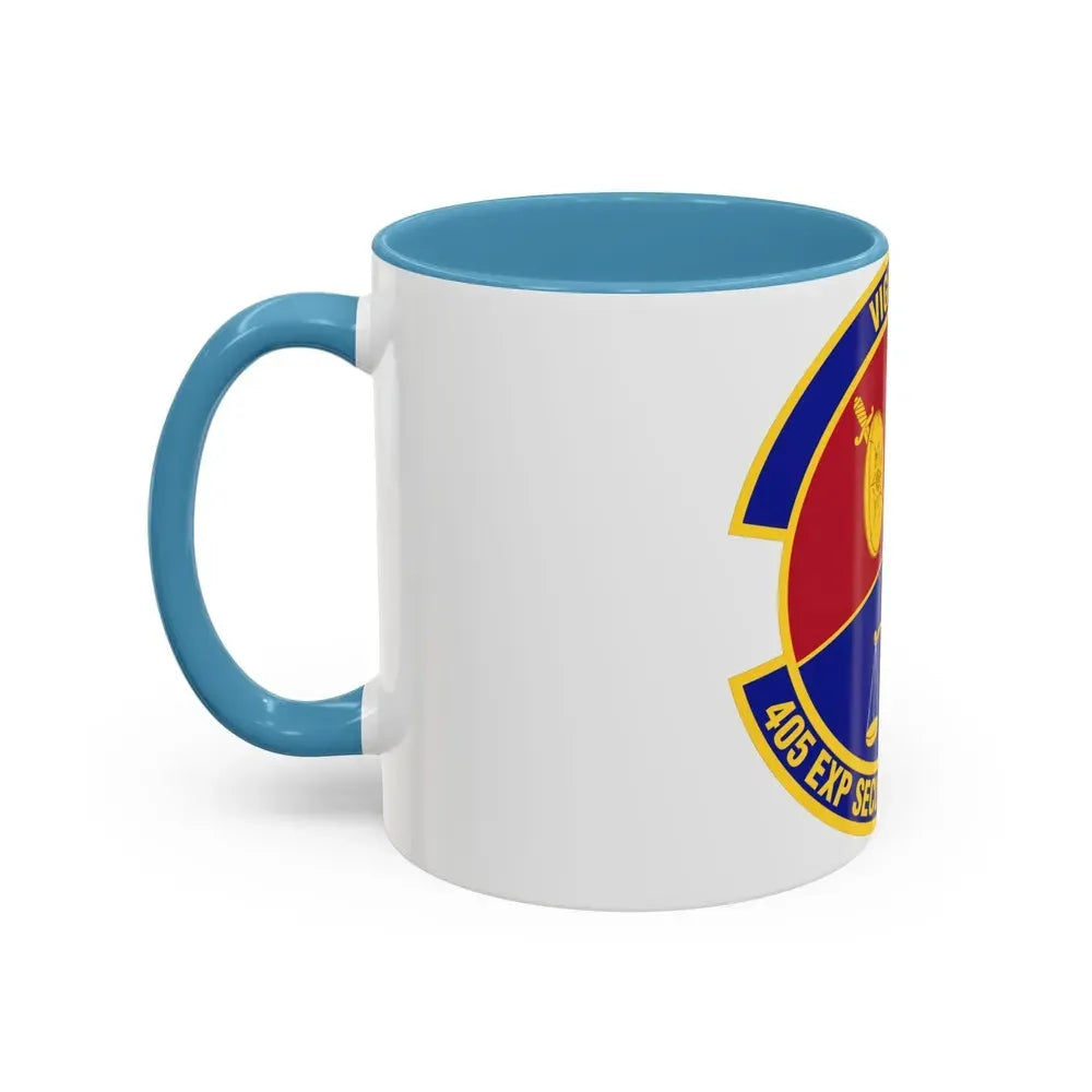 405th Expeditionary Security Forces Squadron (U.S. Air Force) Accent Coffee Mug - Go Mug Yourself