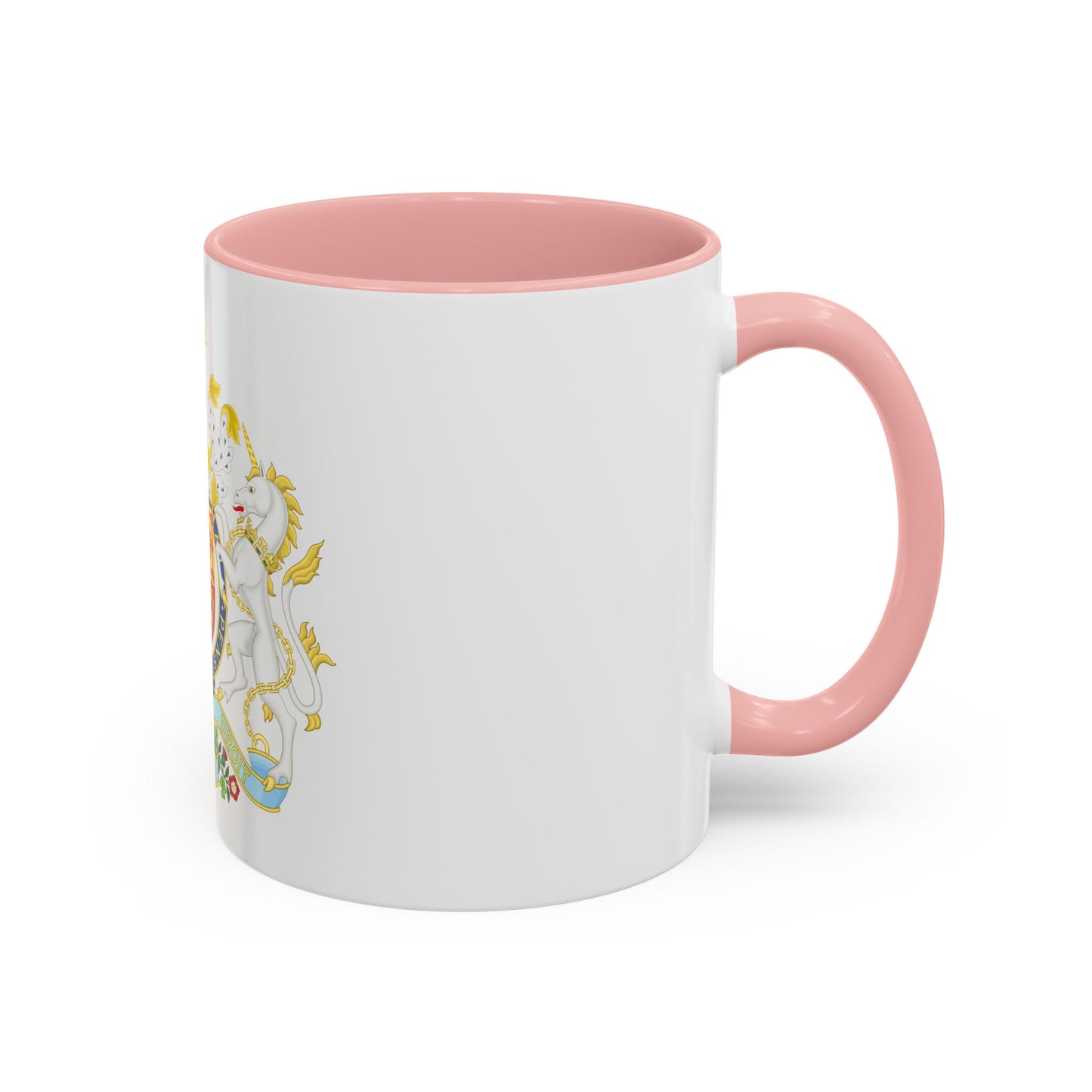 Coat of arms of the United Kingdom (1901-1952) - Accent Coffee Mug
