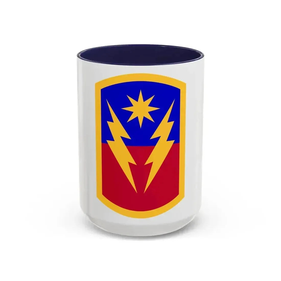 40th Infantry Brigade Combat Team SSI (U.S. Army) Accent Coffee Mug 15oz Navy - Go Mug Yourself