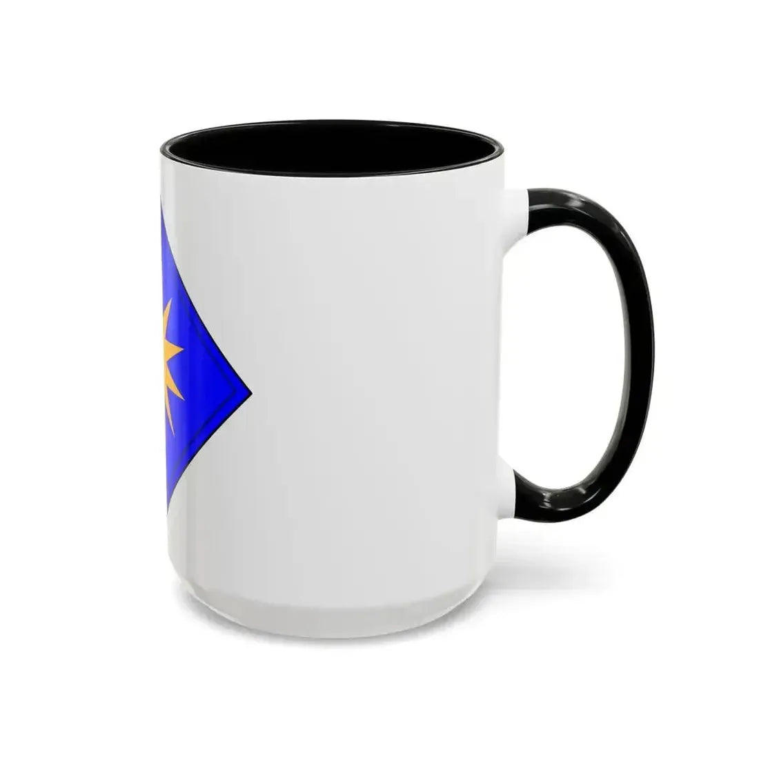 40th Infantry Division CSIB (U.S. Army) Accent Coffee Mug - Go Mug Yourself