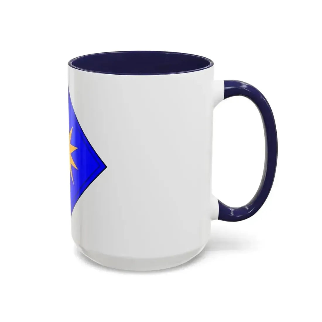 40th Infantry Division CSIB (U.S. Army) Accent Coffee Mug - Go Mug Yourself