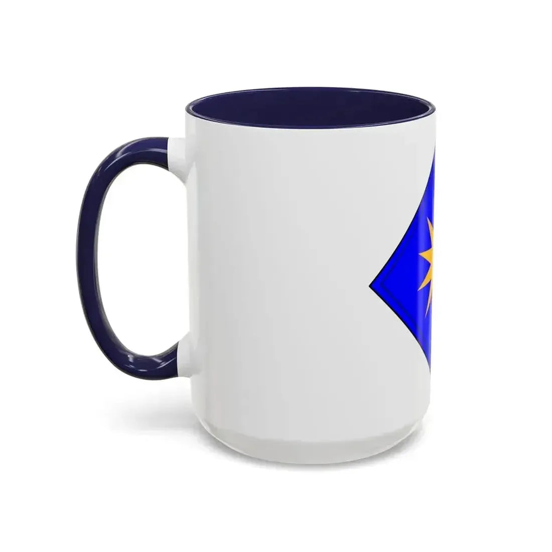 40th Infantry Division CSIB (U.S. Army) Accent Coffee Mug - Go Mug Yourself