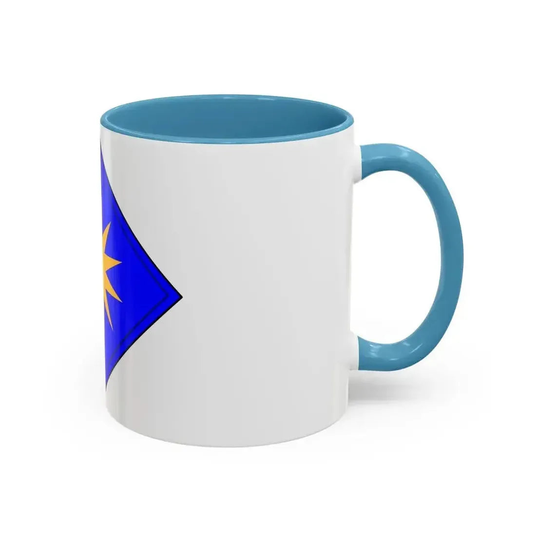40th Infantry Division CSIB (U.S. Army) Accent Coffee Mug - Go Mug Yourself