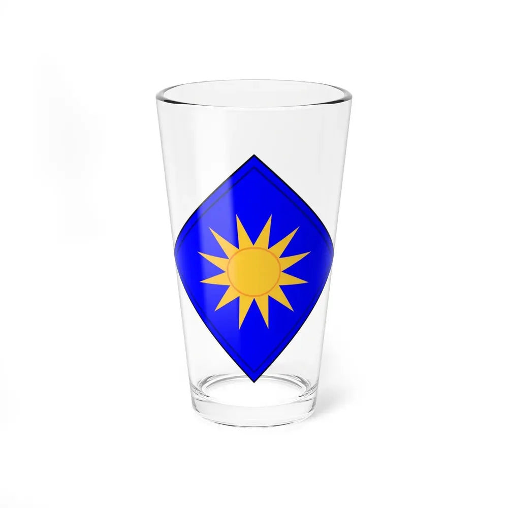 40th Infantry Division CSIB (U.S. Army) Pint Glass 16oz 16oz - Go Mug Yourself