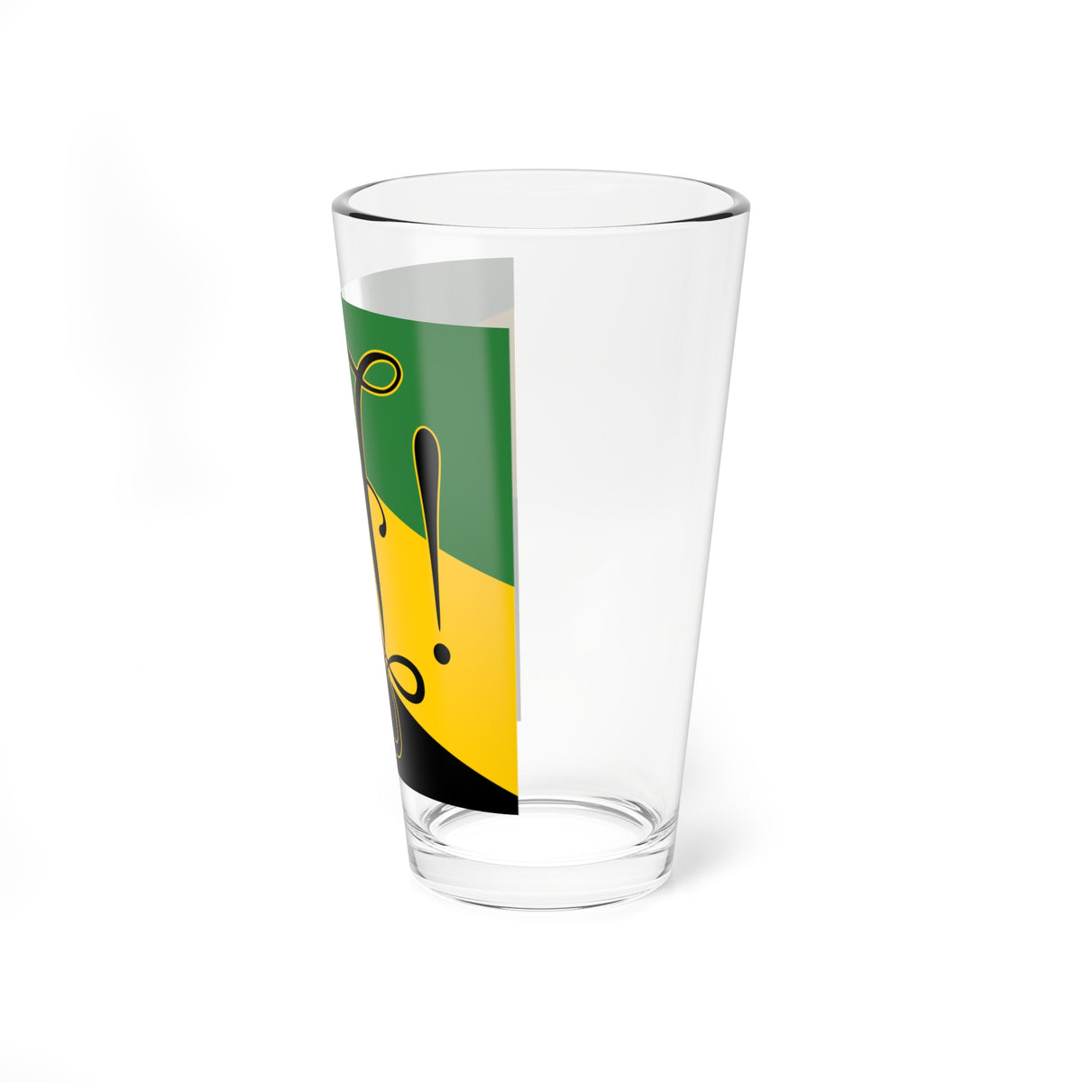 Fahne Schwizerhusli Basiliensis (Switzerland) Pint Glass 16oz
