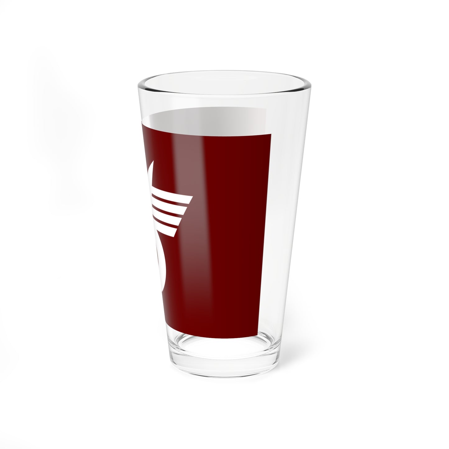 Flag of Misato Tokushima 1966-2004 (Japan) Pint Glass 16oz