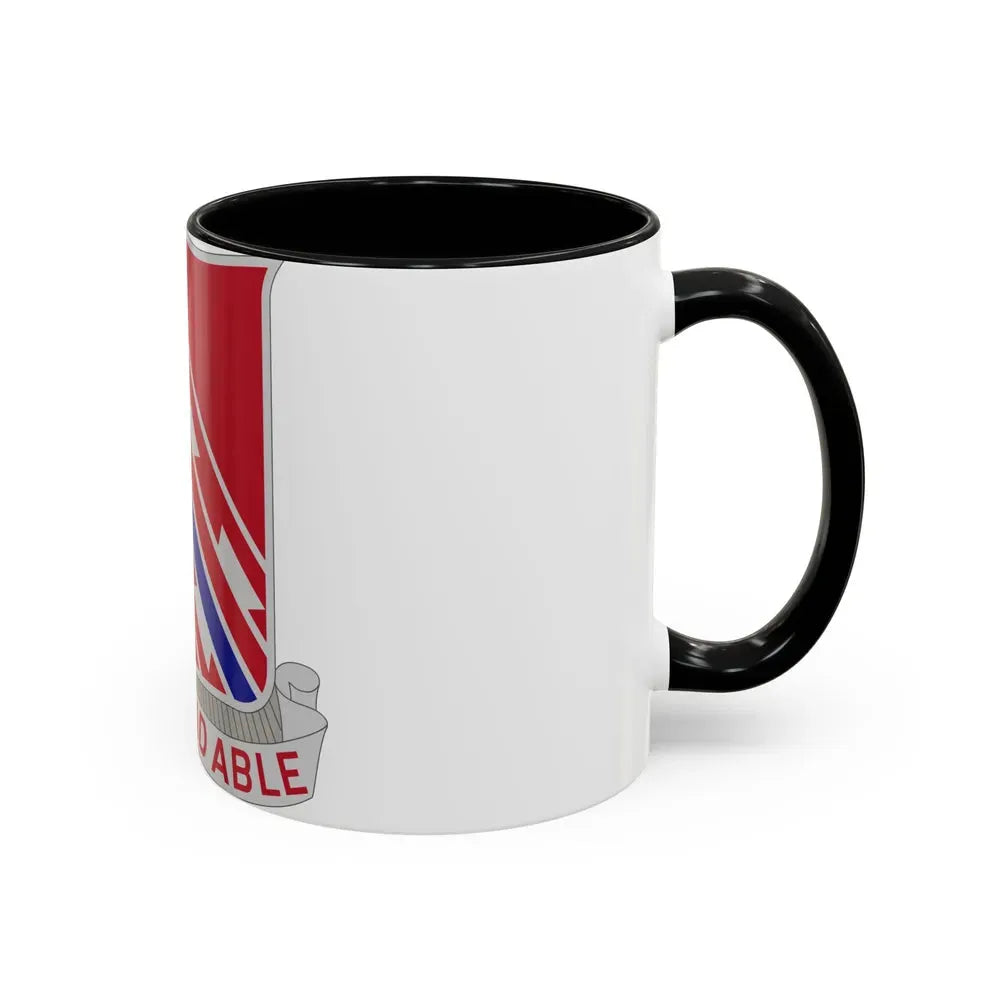 411 Engineer Battalion (U.S. Army) Accent Coffee Mug - Go Mug Yourself