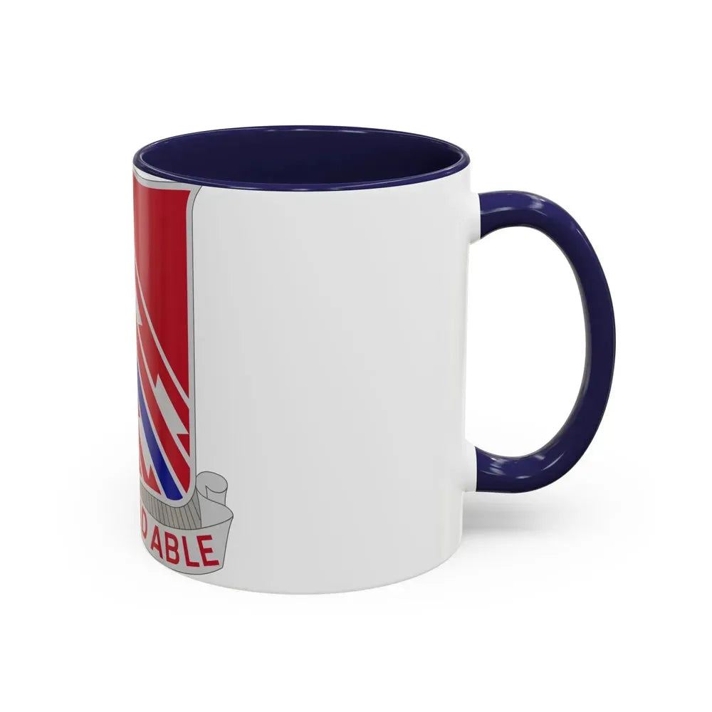 411 Engineer Battalion (U.S. Army) Accent Coffee Mug - Go Mug Yourself