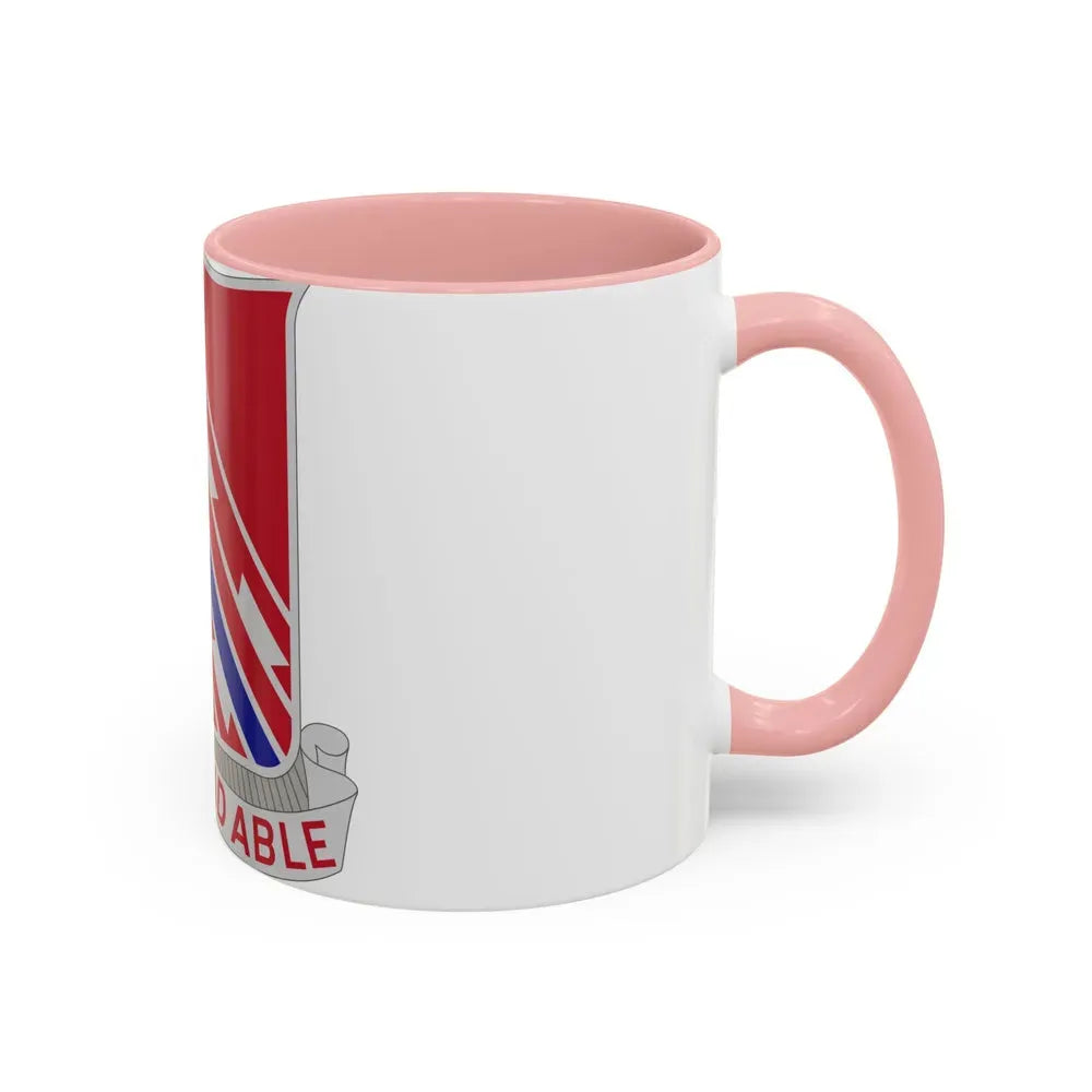 411 Engineer Battalion (U.S. Army) Accent Coffee Mug - Go Mug Yourself