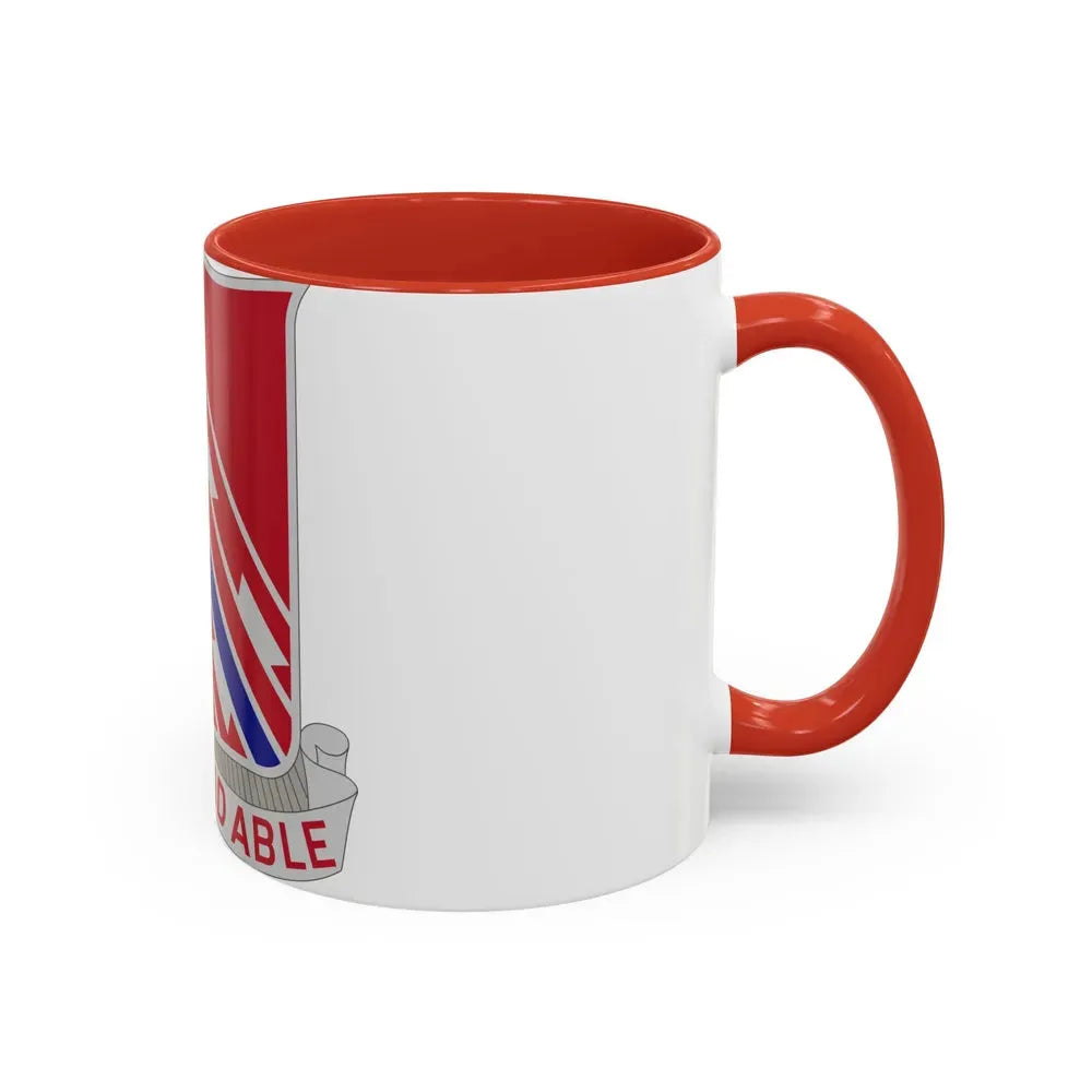411 Engineer Battalion (U.S. Army) Accent Coffee Mug - Go Mug Yourself