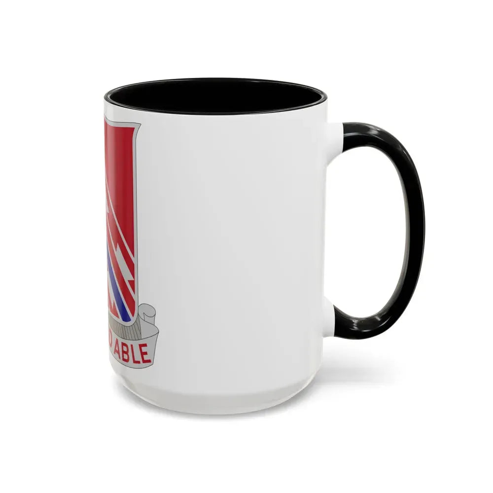 411 Engineer Battalion (U.S. Army) Accent Coffee Mug - Go Mug Yourself