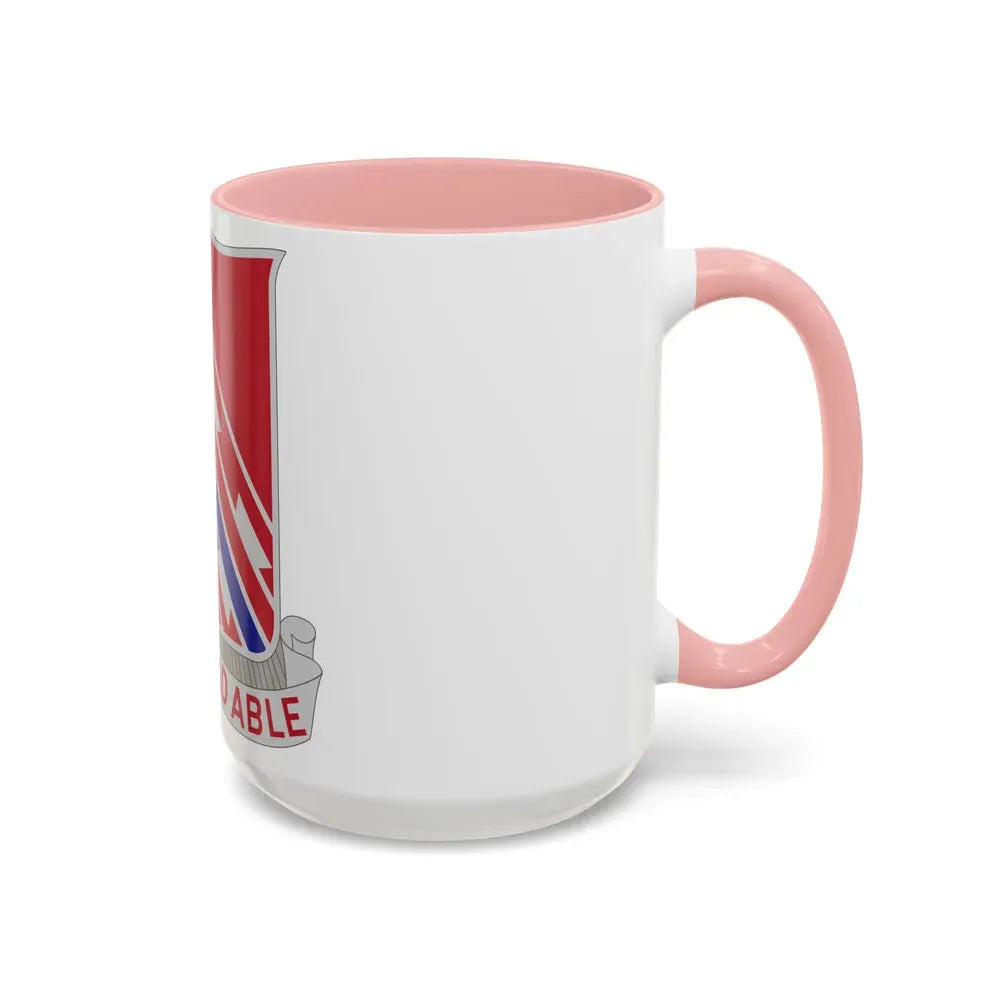 411 Engineer Battalion (U.S. Army) Accent Coffee Mug - Go Mug Yourself