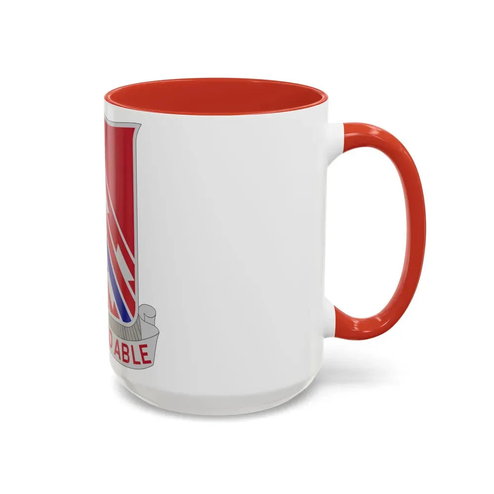 411 Engineer Battalion (U.S. Army) Accent Coffee Mug - Go Mug Yourself
