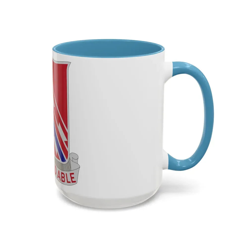 411 Engineer Battalion (U.S. Army) Accent Coffee Mug - Go Mug Yourself