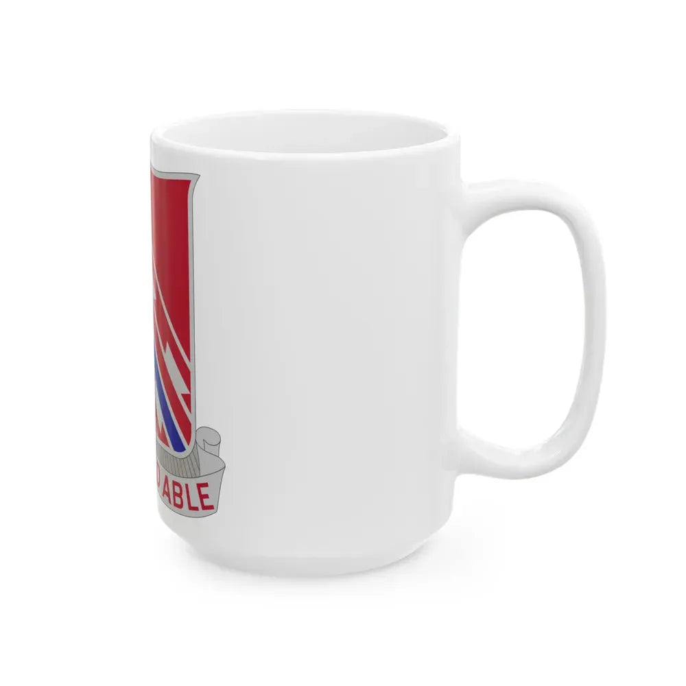 411 Engineer Battalion (U.S. Army) White Coffee Mug - Go Mug Yourself